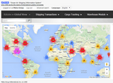 OASIS Geocoding World Map